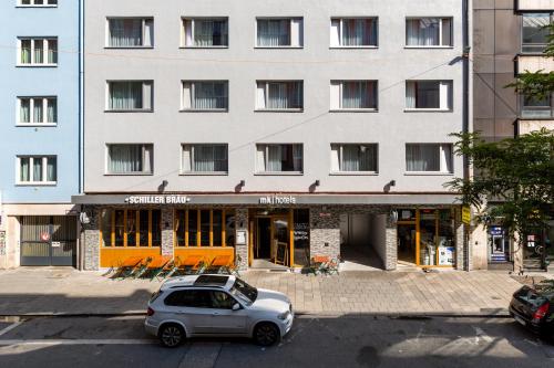Bygningen som hotellet ligger i