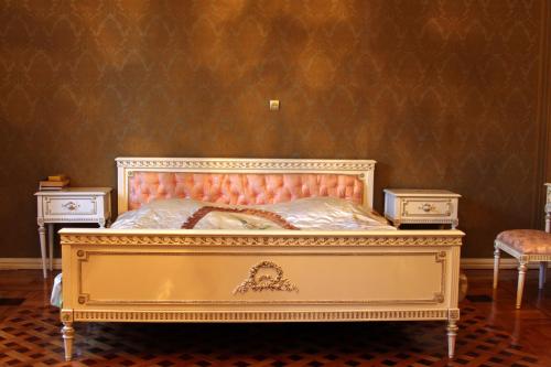 Кровать или кровати в номере Guesthouse Panorama