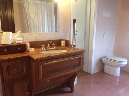 Koupelna v ubytování B&B Zia Maria