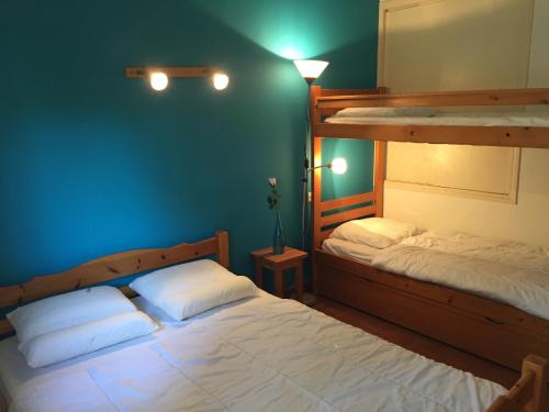 Postel nebo postele na pokoji v ubytování Maison vacances à la Madrague Saint Cyr Sur Mer