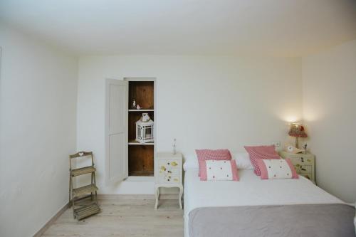 Кровать или кровати в номере Casa Rural Valle de Tena