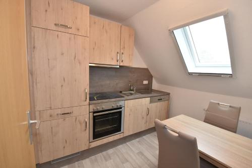 Kuchyň nebo kuchyňský kout v ubytování Appartement Pico