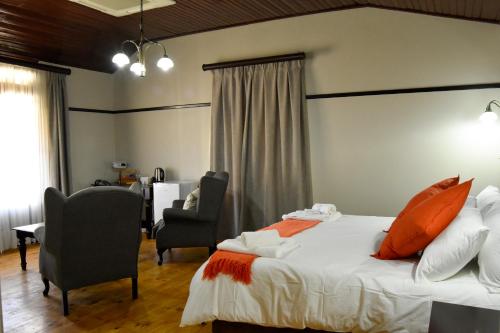 Ένα ή περισσότερα κρεβάτια σε δωμάτιο στο New Rush Guest House