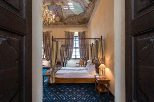 Sunstar Hotel Piemont tesisinde bir odada yatak veya yataklar