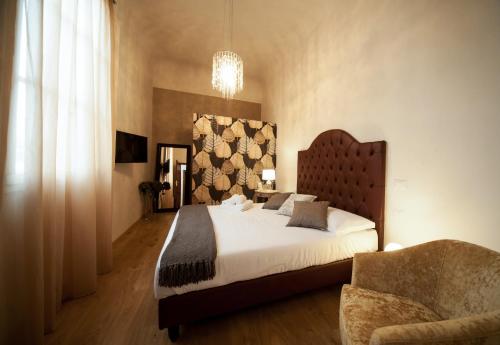 Katil atau katil-katil dalam bilik di La Porta del Paradiso