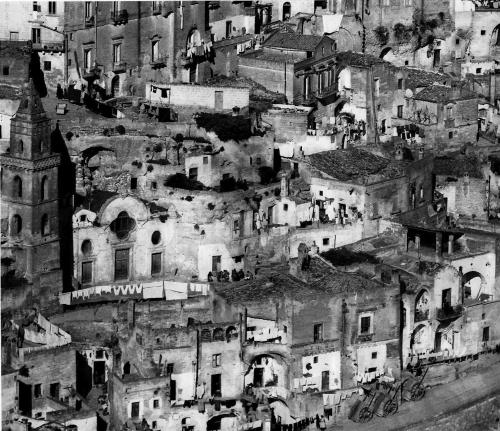 Γενική άποψη της πόλης Ματέρα ή θέα της πόλης από  αυτό το ξενοδοχείο