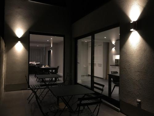 Posezení v ubytování B&B Garden55