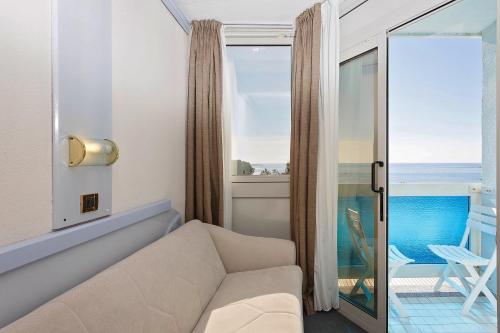Istumisnurk majutusasutuses Hotel Plavi Plava Laguna