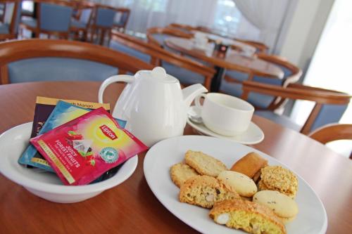 Mad på hotellet eller i nærheden