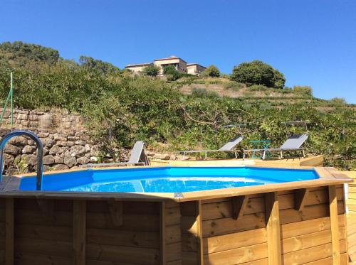 Het zwembad bij of vlak bij La Terrasse des Cevennes