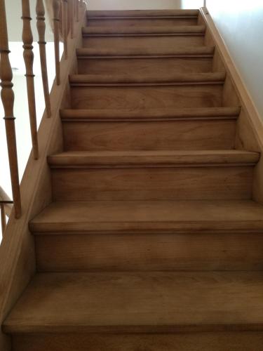 a set of stairs in a house at The Front Door N12 in Ypres