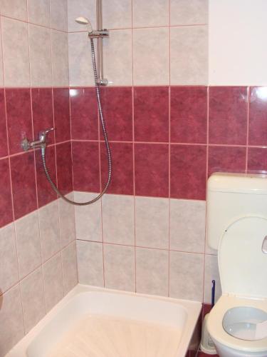 Bilik mandi di Hostel Lan