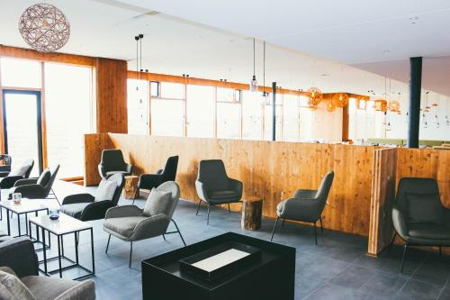 Posezení v ubytování Fosshotel Mývatn