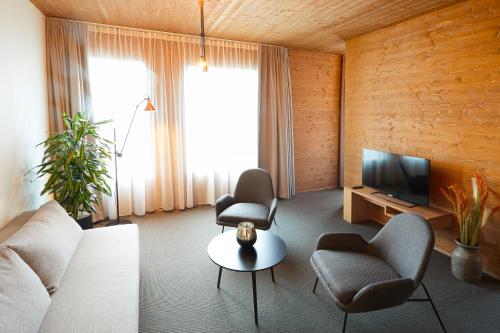 Posezení v ubytování Fosshotel Mývatn