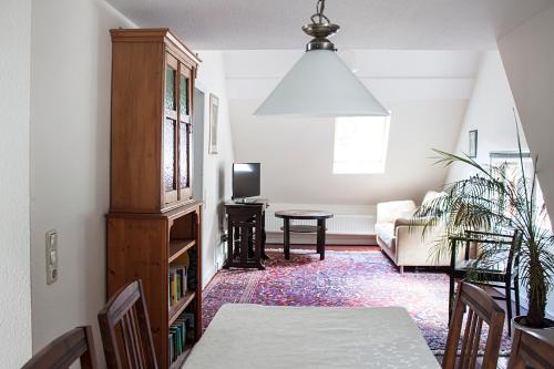 Postel nebo postele na pokoji v ubytování Hotel Flosdorff - Appartements