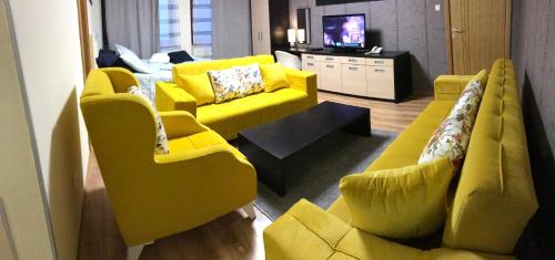 Posezení v ubytování Vip Apartments Kopaonik
