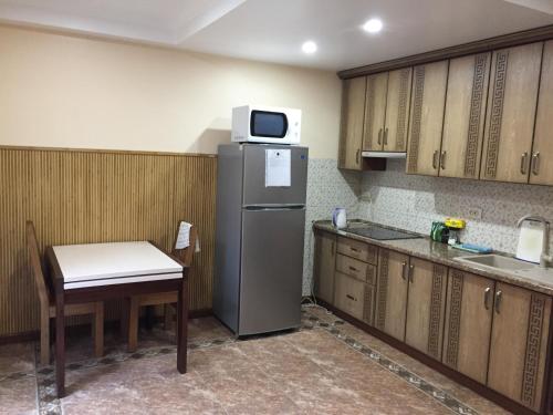 Η κουζίνα ή μικρή κουζίνα στο Mini hotel Solnce Karpat