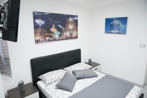 Ένα ή περισσότερα κρεβάτια σε δωμάτιο στο Tourist's home