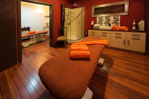 Koupelna v ubytování Hotel Lidia Spa & Wellness