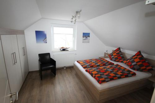 Ein Bett oder Betten in einem Zimmer der Unterkunft Skippersin4