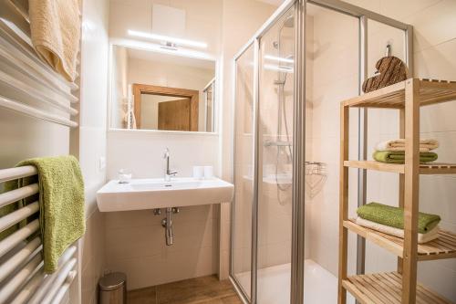 Ένα μπάνιο στο Ferienhof Stoffer