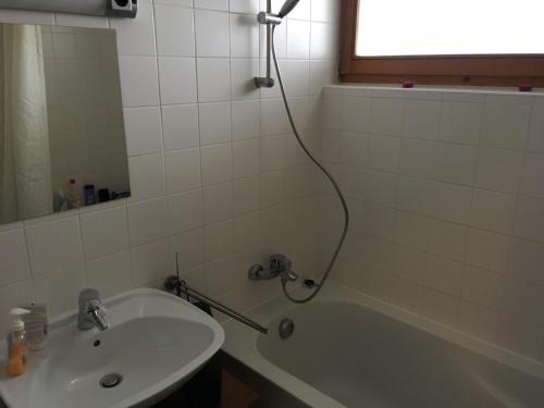 Koupelna v ubytování Traunsee Apartment 60 m2