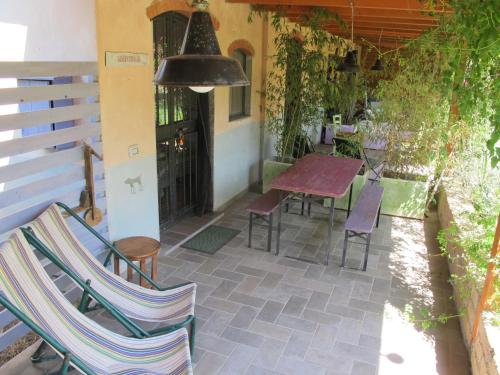 Patio nebo venkovní prostory v ubytování Orto delle Fate