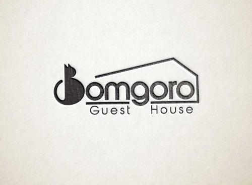 a close up of a guest house logo at Bomgoro Guesthouse in Daegu