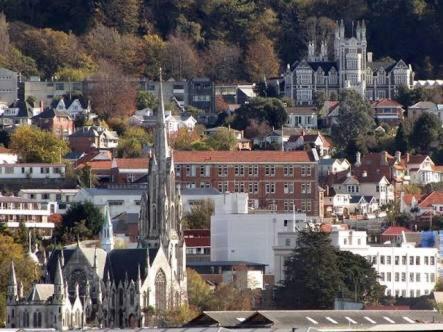 Nespecifikovaný výhled na destinaci Dunedin nebo výhled na město při pohledu z apartmánu