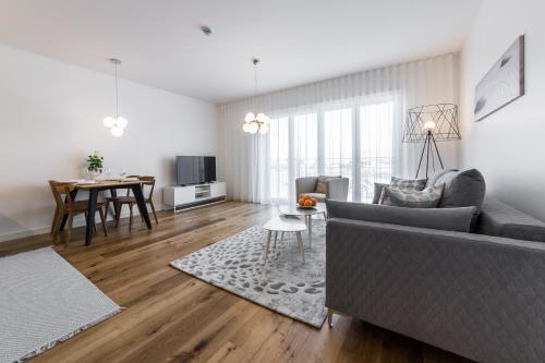 Khu vực ghế ngồi tại Tallinn Premium Apartments