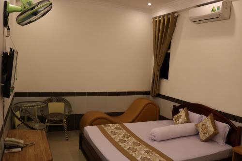Χώρος καθιστικού στο Ngoc Son Hotel