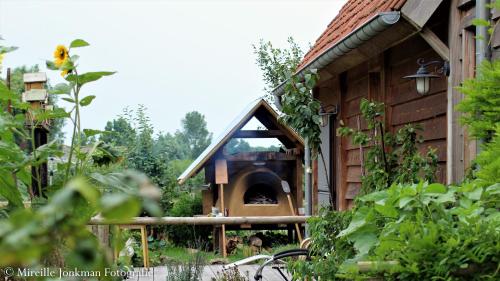 Κήπος έξω από το Boeren Biezen Bed Landelijk