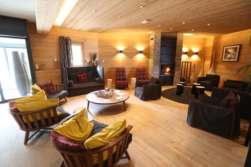 Гостиная зона в Résidence Club mmv Le Cœur des Loges ****