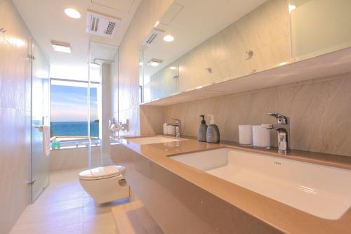 Bathroom sa Laguna Villas & Resorts