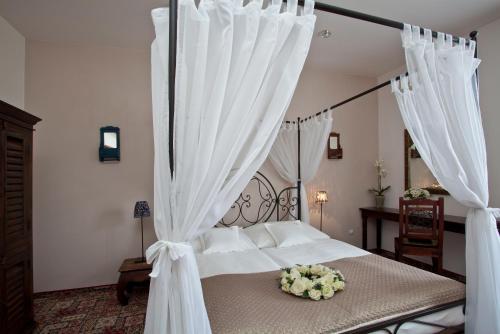 Cama o camas de una habitación en Hotel Tacl