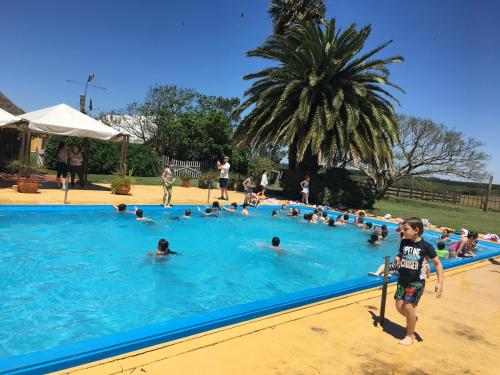 Bazén v ubytování Pueblo Chico Agroturismo Hotel nebo v jeho okolí