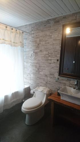 Bany a Hostal Plaza Chiloe
