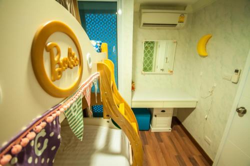 Koupelna v ubytování My Resort Condo Hua Hin F202