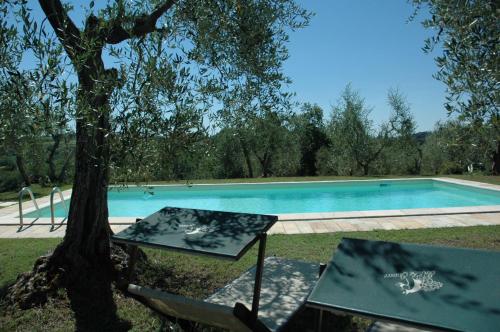 Bazén v ubytování Agriturismo Le Querce nebo v jeho okolí