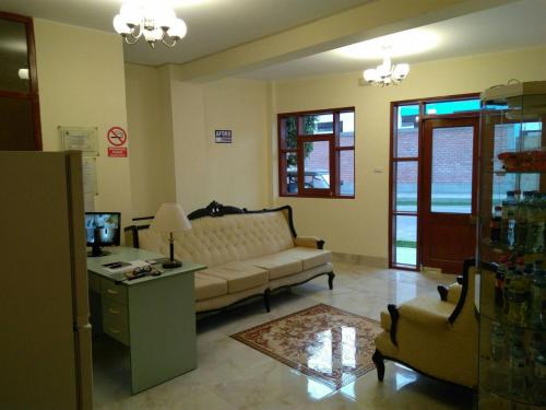 Posezení v ubytování Hotel Elizabeth Hoss