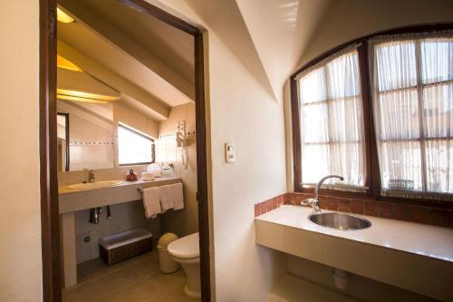 Et badeværelse på Hotel Rosario La Paz