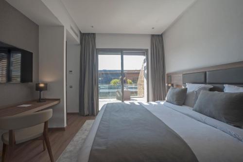 Katil atau katil-katil dalam bilik di Ocean Park Hotel, Premium Suites & Wellness