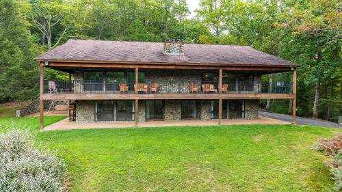 Κήπος έξω από το The Lodge in Sugar Hollow