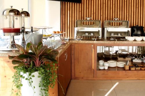 Kaffe- og tefaciliteter på Prague Hotel