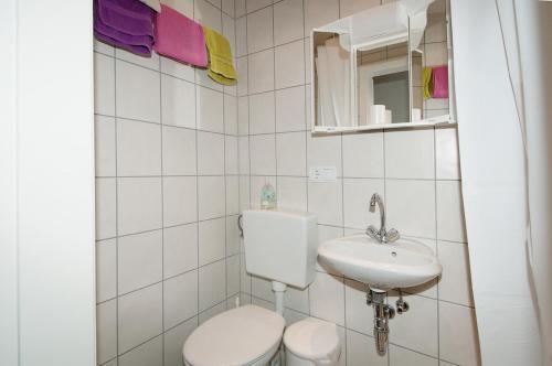 Kúpeľňa v ubytovaní Landhotel Alte Mühle