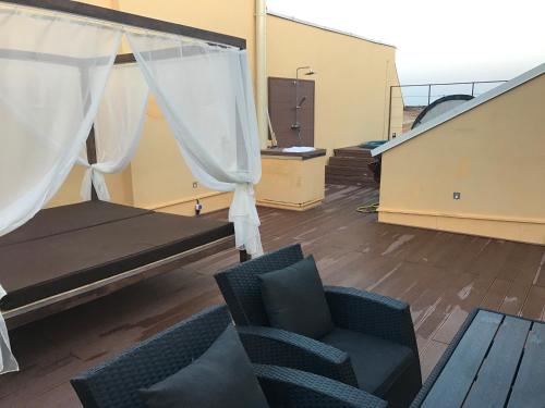 Гостиная зона в Scandik Apartment Terrace