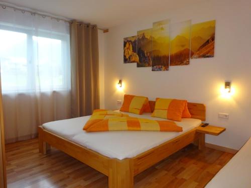 Ένα ή περισσότερα κρεβάτια σε δωμάτιο στο Appartement Julian