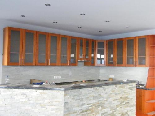 Dapur atau dapur kecil di Andora Vendégház