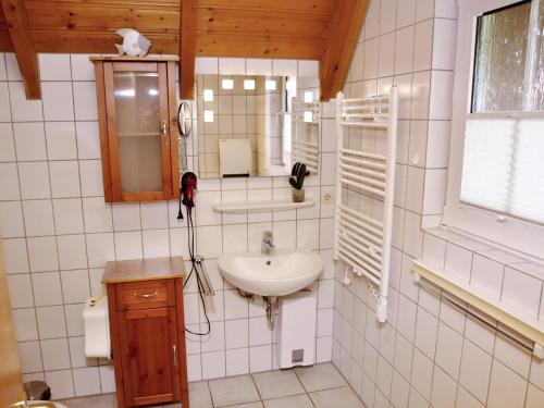 Ένα μπάνιο στο Villa Luna