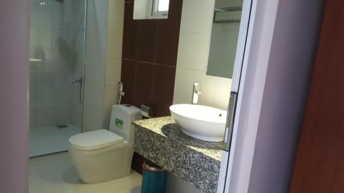 Ένα μπάνιο στο Mui Ne Volga Hotel & Apartments